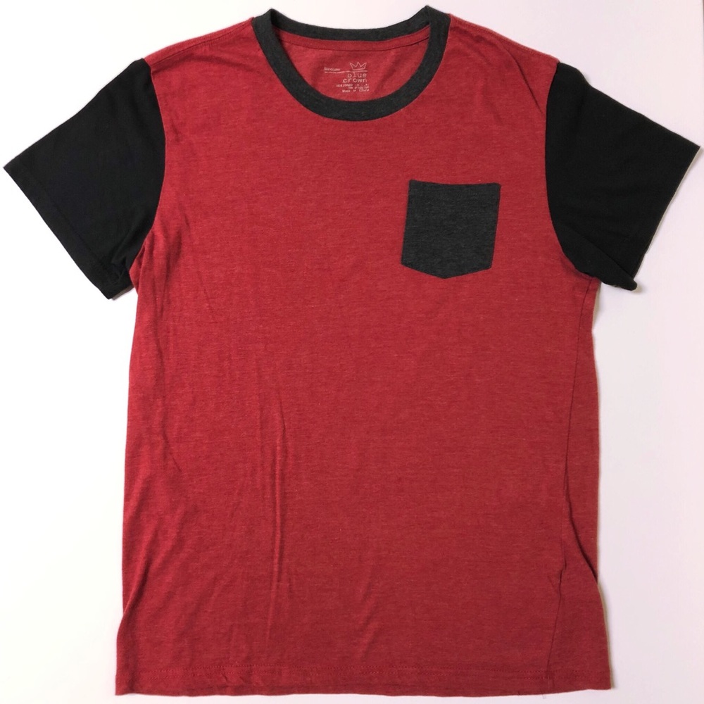 BLUE CROWN Baseball Style T-Shirt